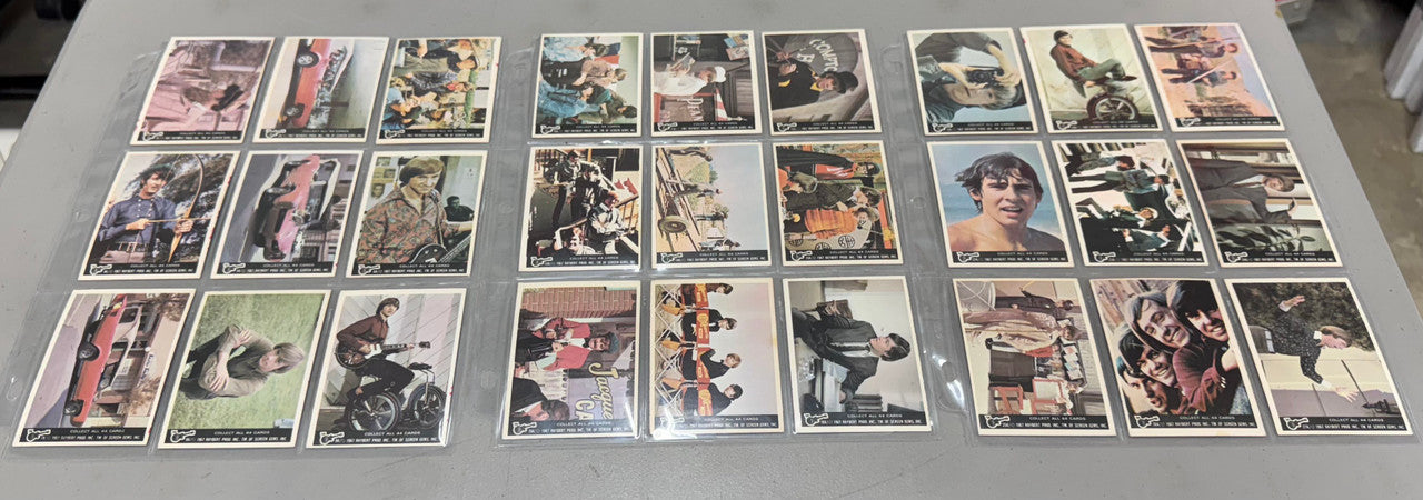 1967 Donruss Raybert The Monkees Series A Complete Set (44) VG-EX