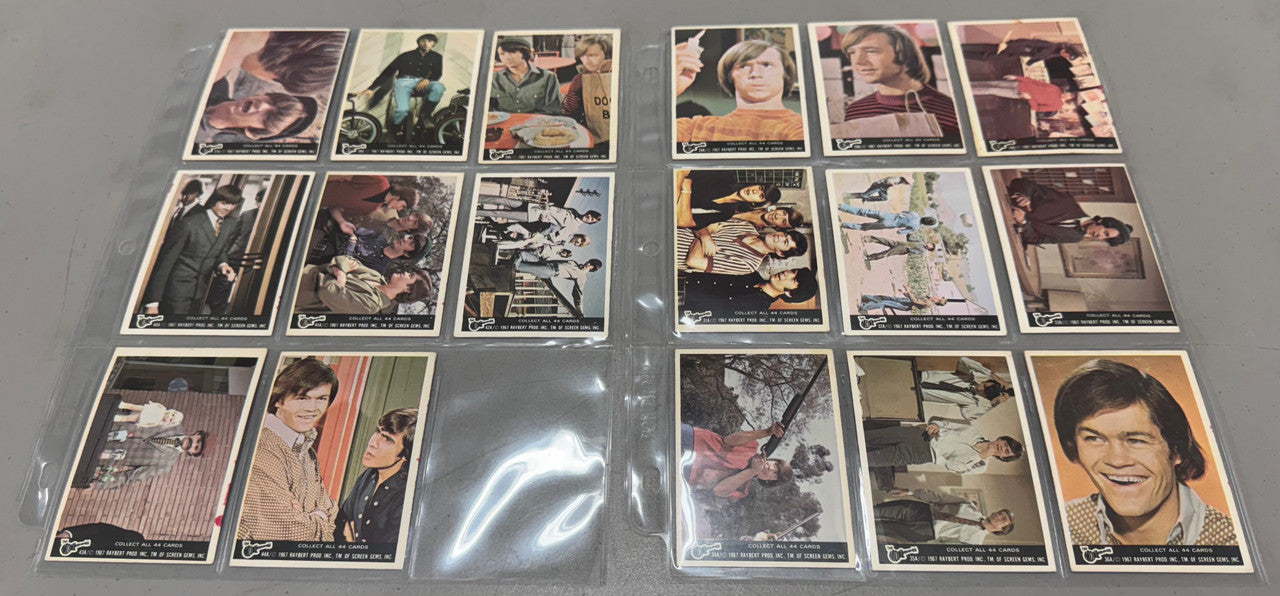 1967 Donruss Raybert The Monkees Series A Complete Set (44) VG-EX