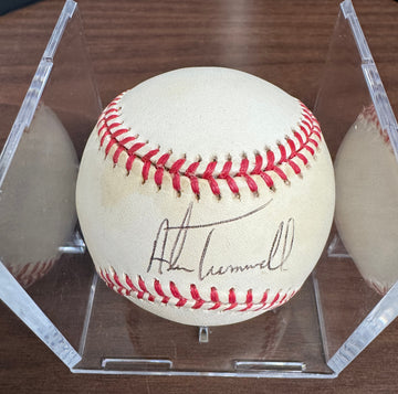 Alan Trammell Signed Autographed Rawlings OAL Baseball JSA *605
