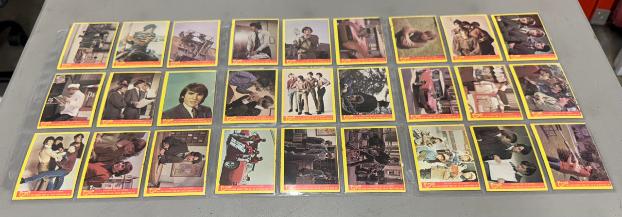 1967 Donruss Raybert The Monkees Series B Complete Set (44) VG-EX