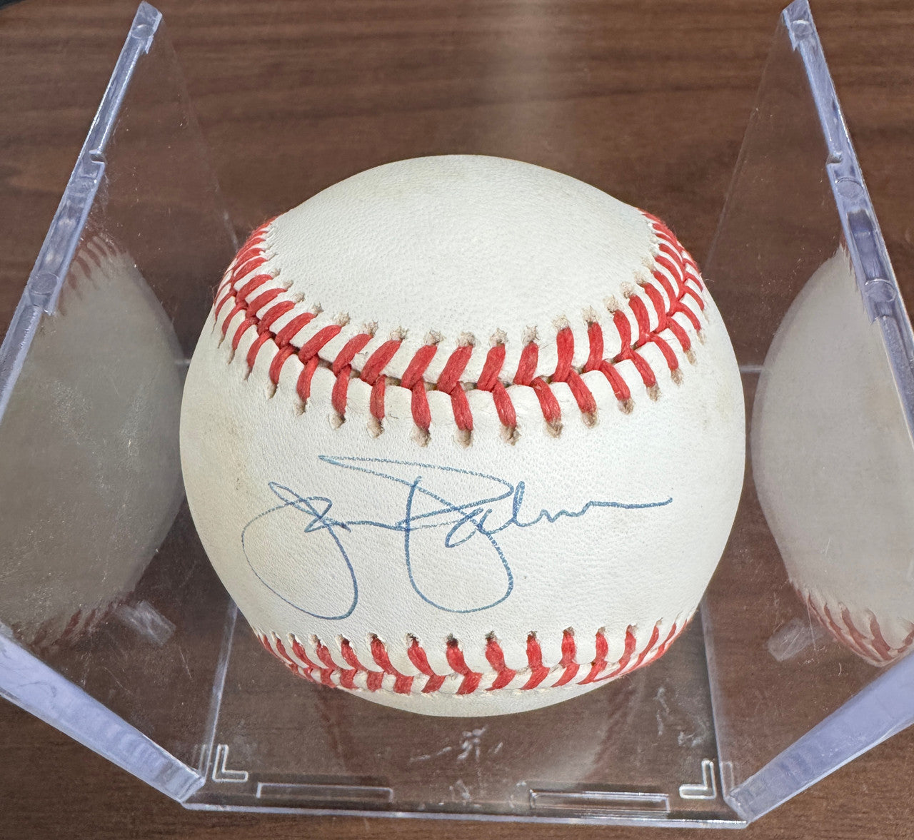 Jim Palmer Signed Autographed Rawlings OAL Baseball JSA *608