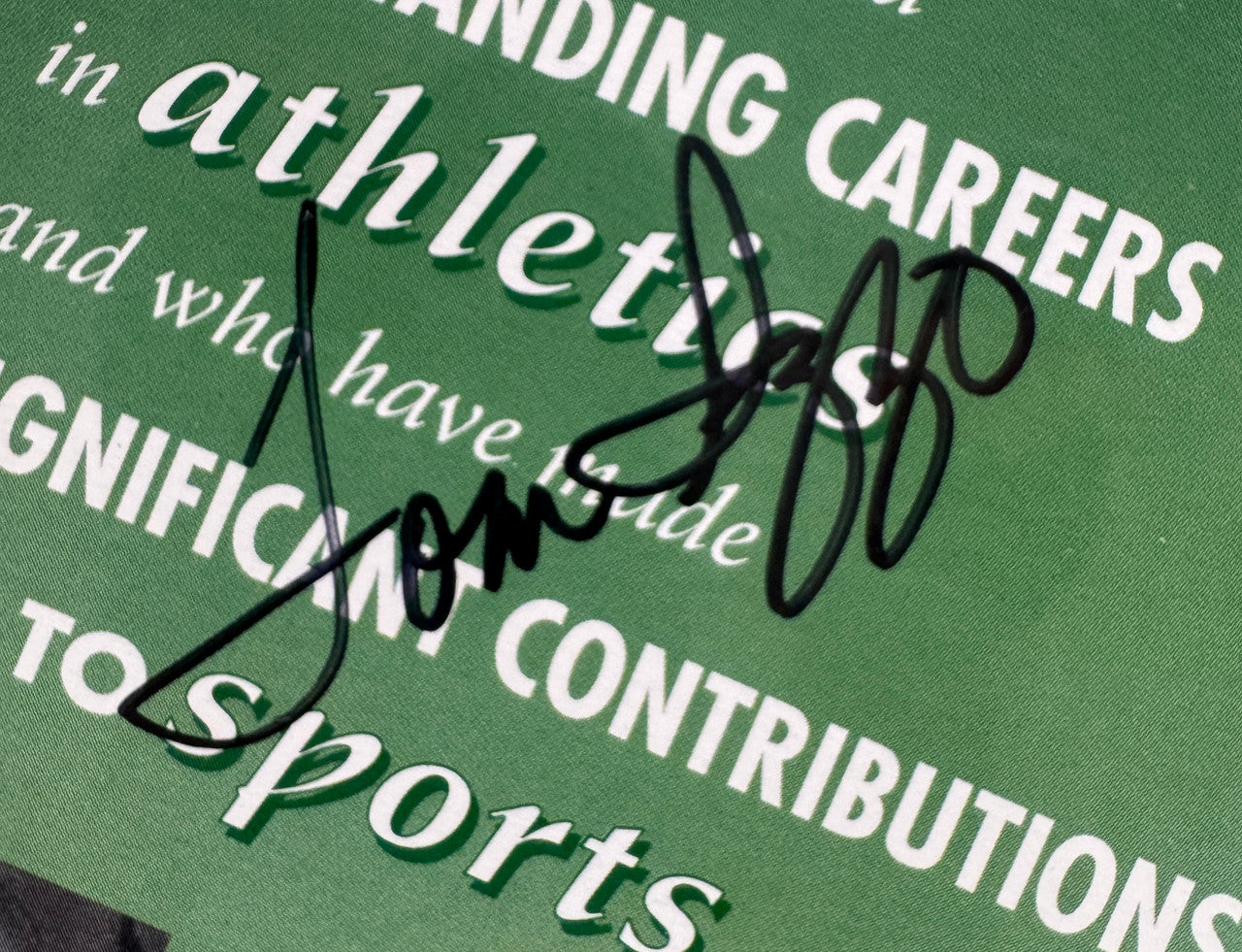 Tom Izzo Signed Autographed Michigan Sports HoF Program JSA