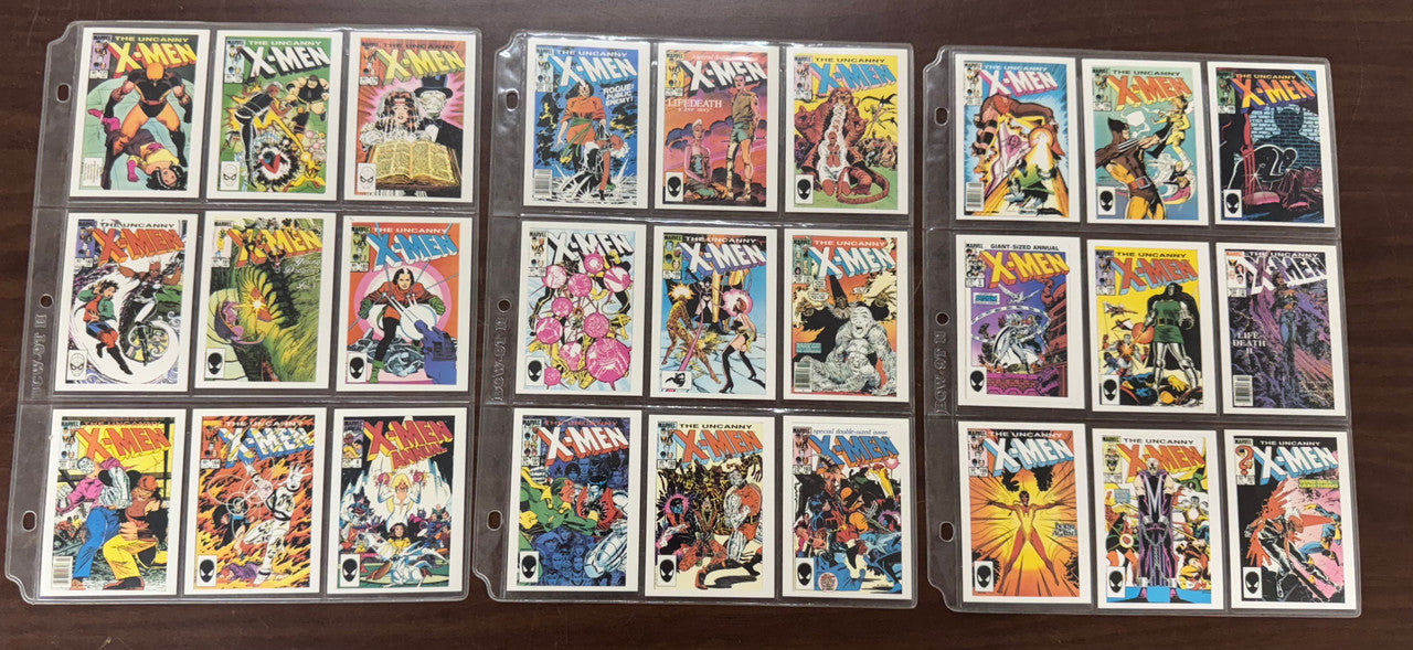 1990 Marvel Comic Images Uncanny X-Men Series II Complete Card Set (45) NM