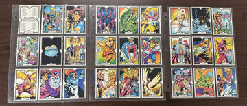 1989 Marvel Comic Images Excalibur Complete Card Set (45) NM