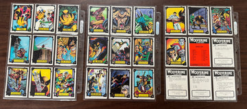 1988 Marvel Comic Images Wolverine Complete Card Set (50) NM