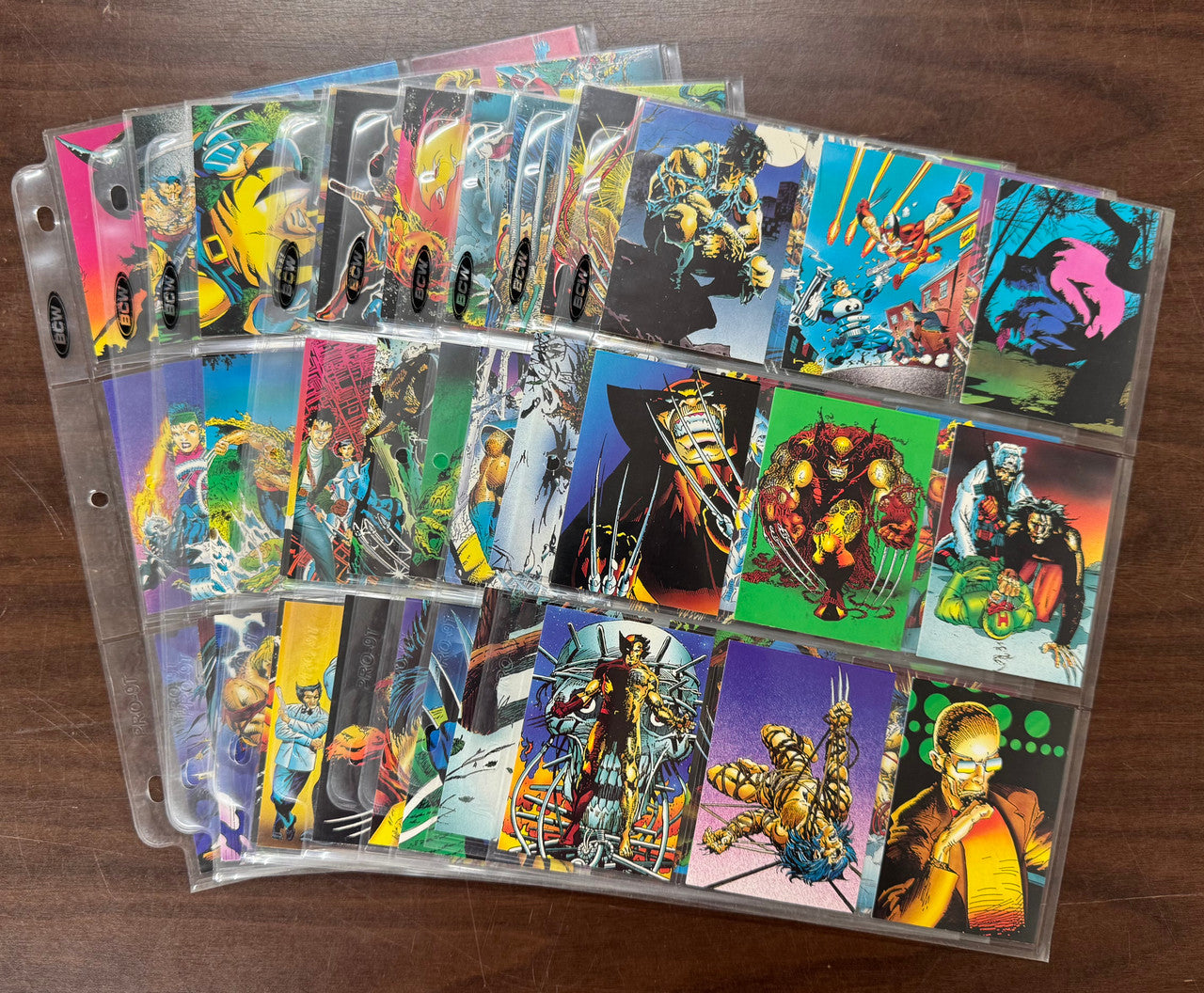 1992 Marvel Wolverine From Then 'Til Now Series II Complete Card Set (90) NM