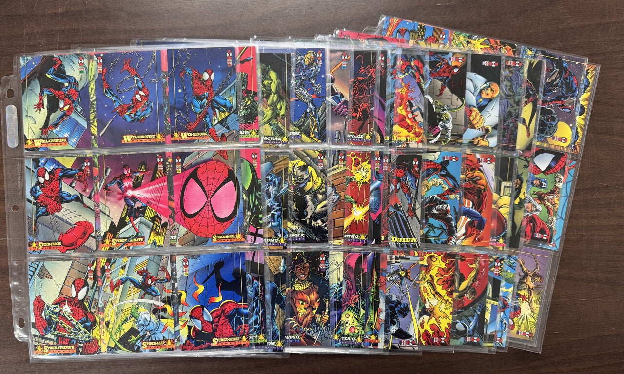 1994 Fleer Marvel The Amazing Spider-Man Complete Set (150) NM