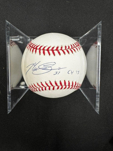 Max Scherzer Signed Autographed Rawlings OML Baseball Inscribed JSA
