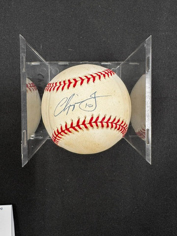 Chipper Jones Signed Autographed Rawlings ONL Baseball JSA