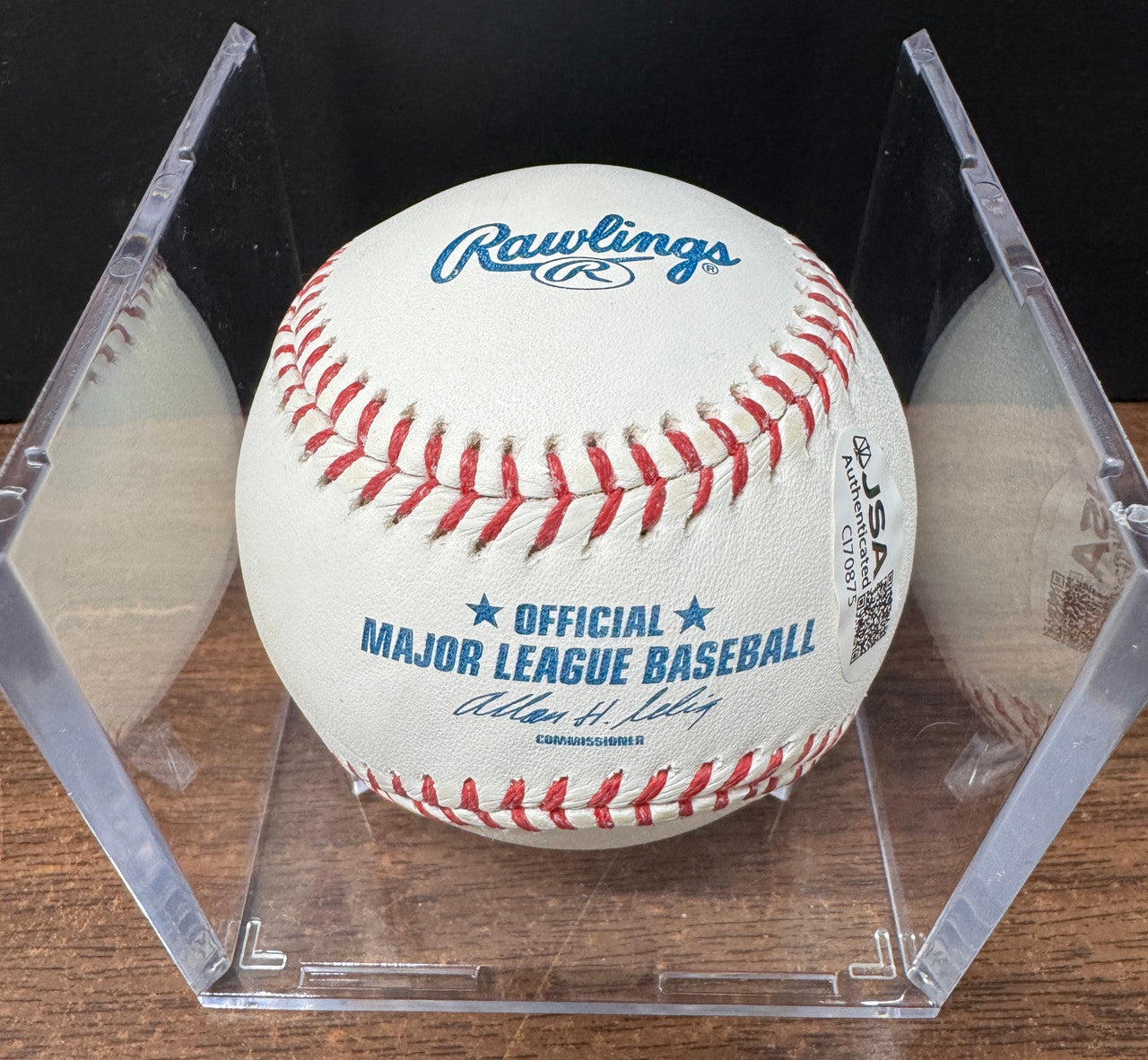 Byron Buxton Signed Autographed Rawlings OML Baseball JSA *875