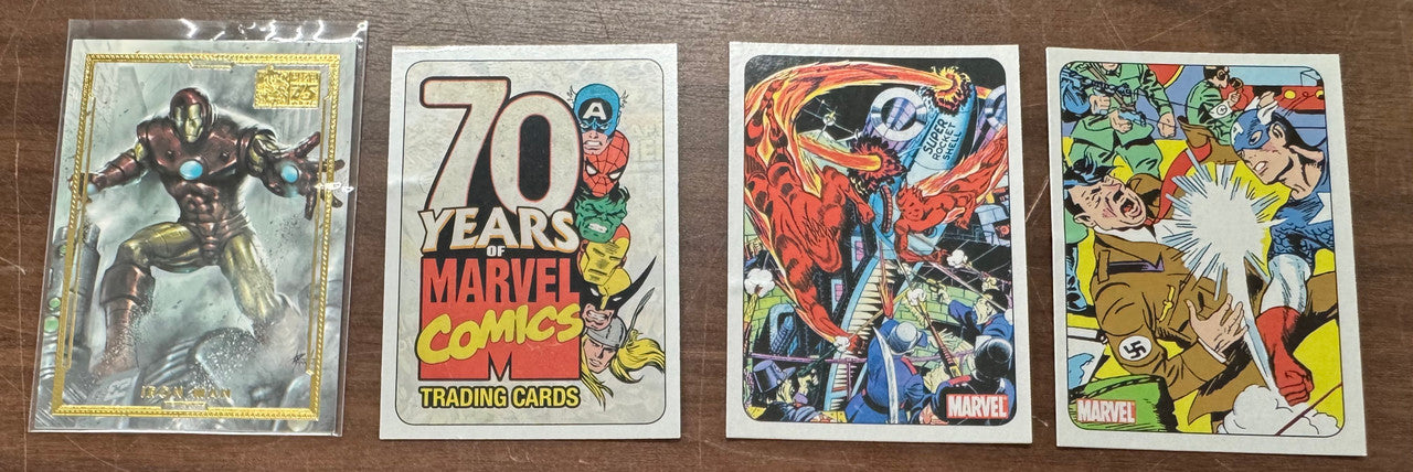2010 Rittenhouse 70 Years of Marvel Complete Metallic Ink Set (72) + Tribute NM