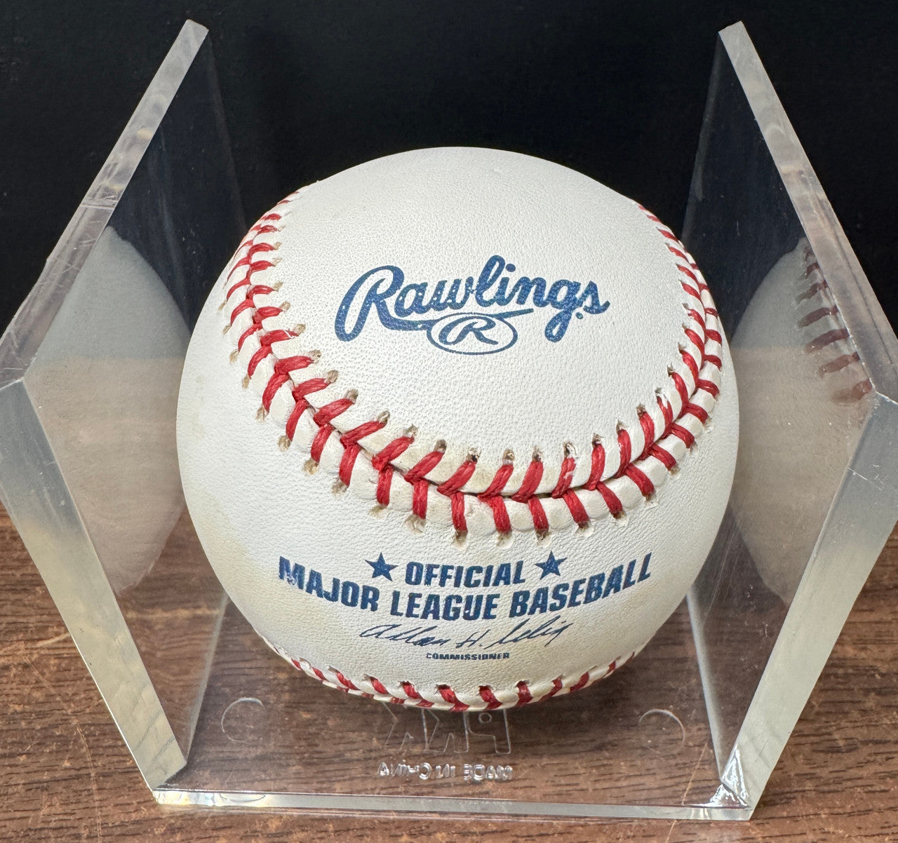 Todd Helton Signed Autographed Rawlings OML Baseball Mounted Memories Authentic