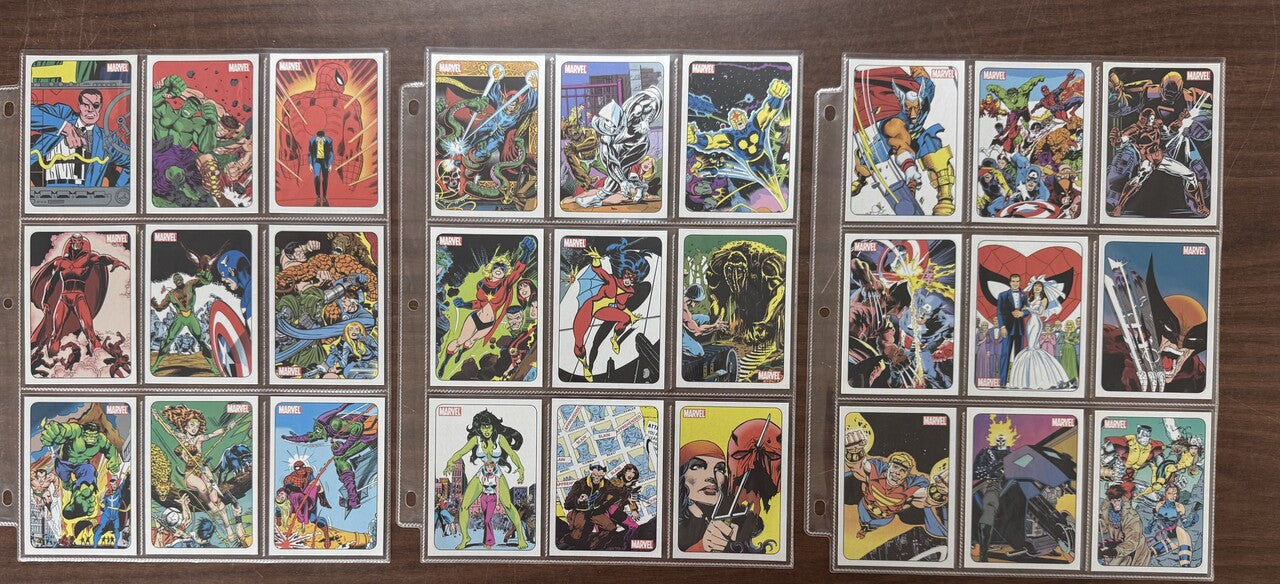 2010 Rittenhouse 70 Years of Marvel Complete Metallic Ink Set (72) + Tribute NM