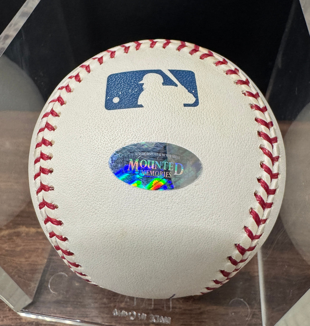 Todd Helton Signed Autographed Rawlings OML Baseball Mounted Memories Authentic
