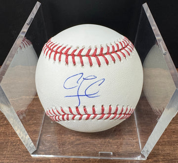 Carlos Correa Signed Autograhed Rawlings OML Baseball JSA *889