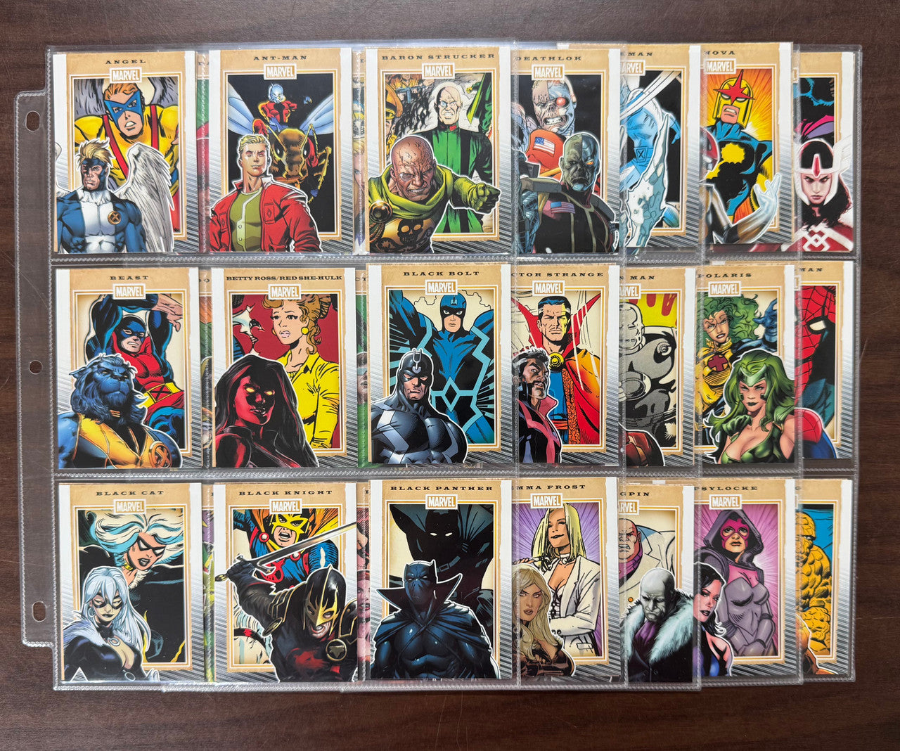 2014 Rittenhouse 75 Years of Marvel Comics Complete Card Set (90) NM