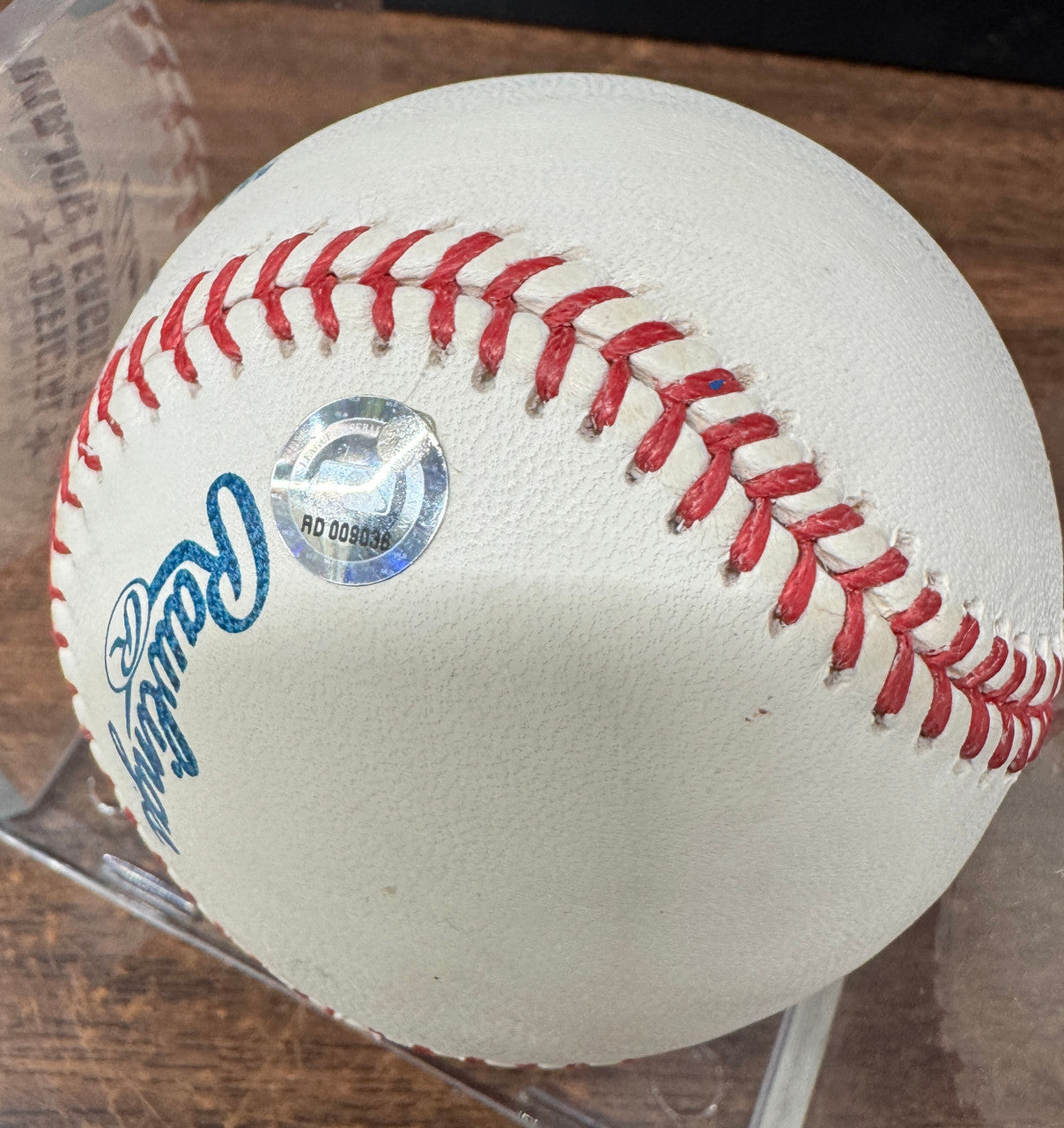 Magglio Ordonez Signed Autographed Rawlings OML Baseball MLB Authentic