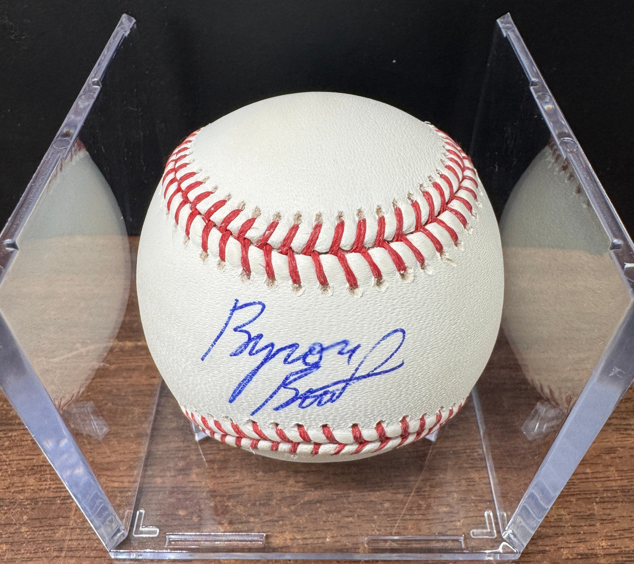 Byron Buxton Signed Autographed Rawlings OML Baseball JSA *874