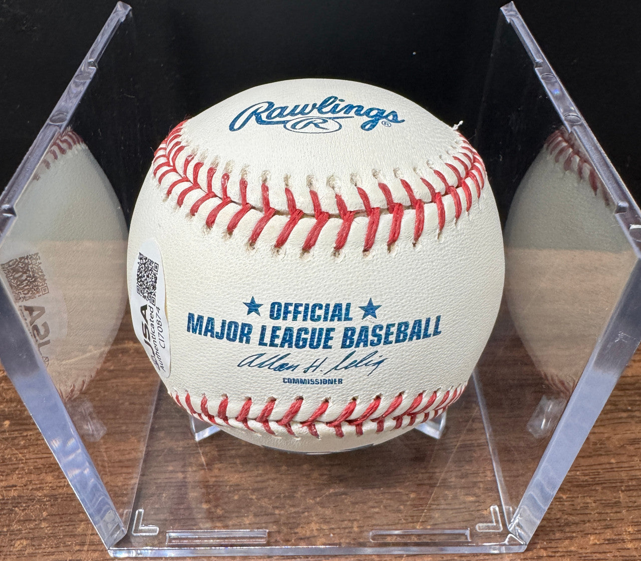 Byron Buxton Signed Autographed Rawlings OML Baseball JSA *874