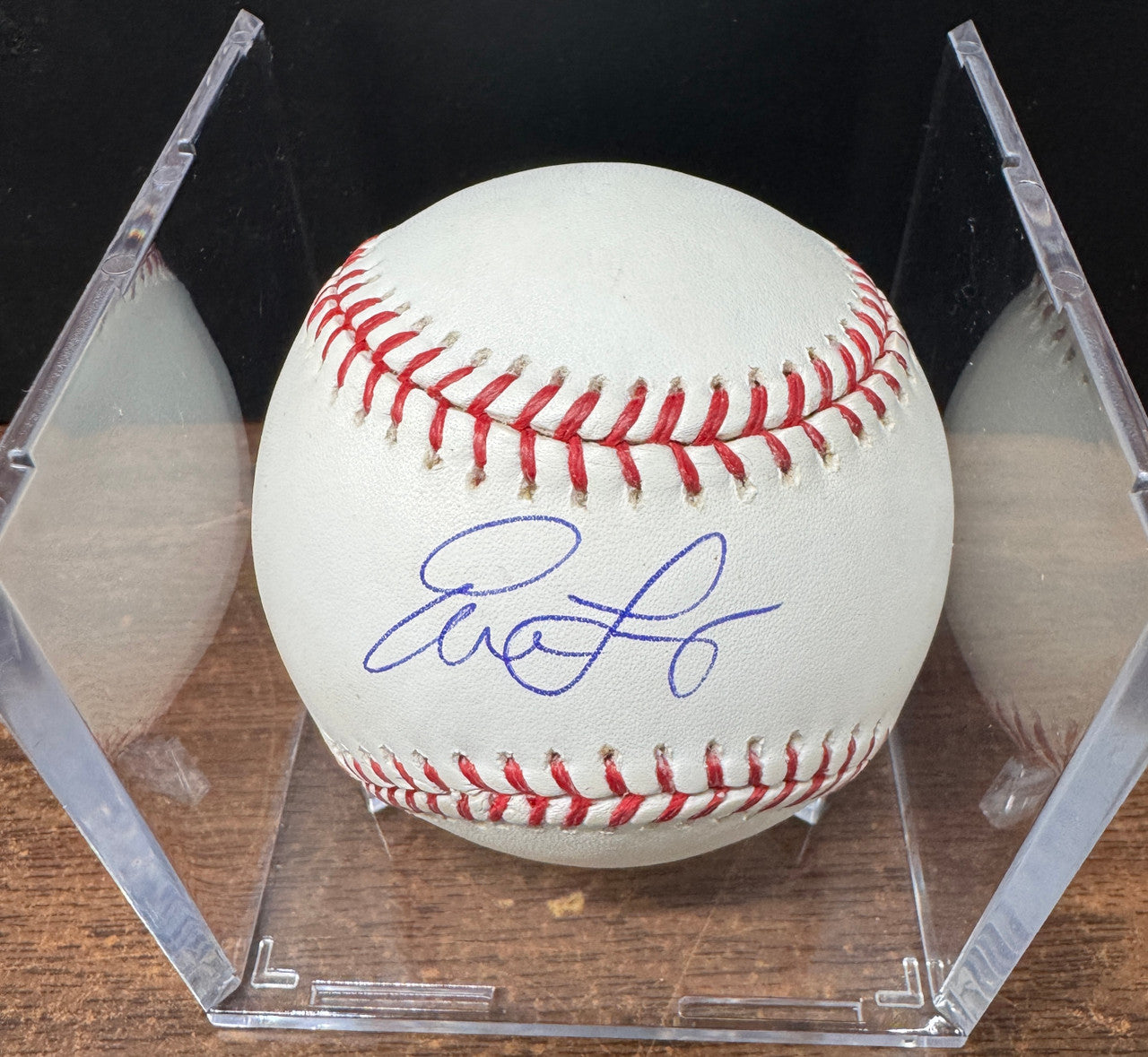 Evan Longoria Signed Autographed Rawlings OML Baseball JSA *870