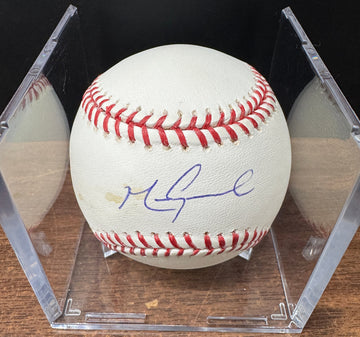 Mark Grace Signed Autographed Rawlings OML Baseball JSA *859