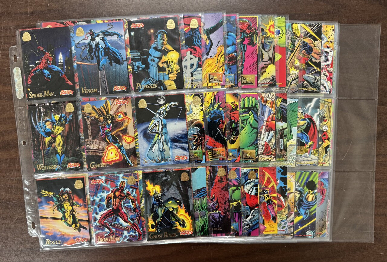 1994 Fleer Marvel Universe Series 5 Complete Card Set (200) NM