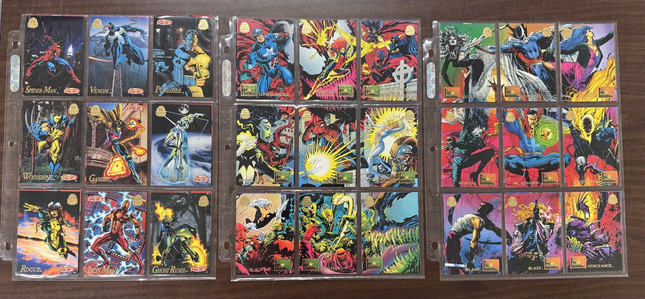 1994 Fleer Marvel Universe Series 5 Complete Card Set (200) NM