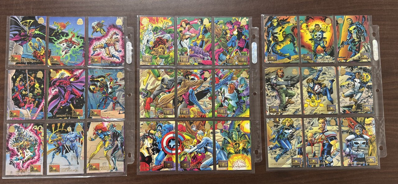 1994 Fleer Marvel Universe Series 5 Complete Card Set (200) NM