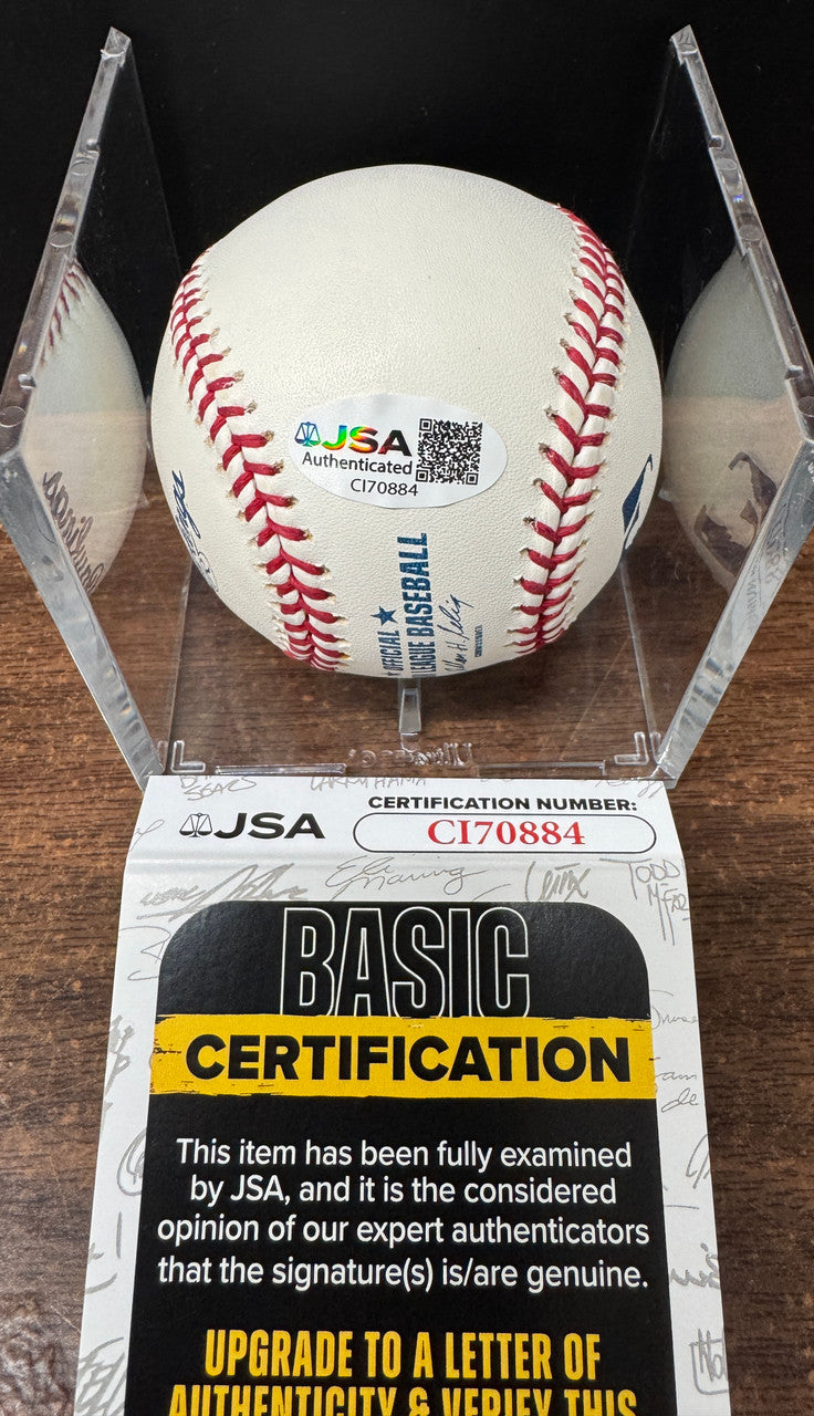 Ryan Howard Signed Autographed Rawlings OML Baseball JSA *884