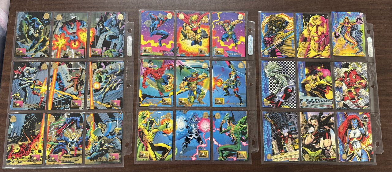 1994 Fleer Marvel Universe Series 5 Complete Card Set (200) NM