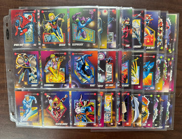 1992 Impel Marvel Universe Series 3 Partial Card Set (1-100) NM