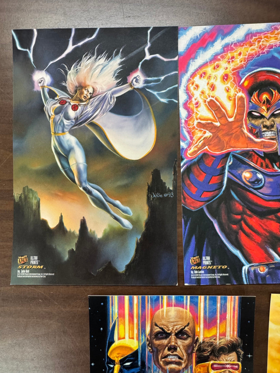 1994 Fleer Ultra X-Men Complete Card Set (150) + Box Toppers (5) NM