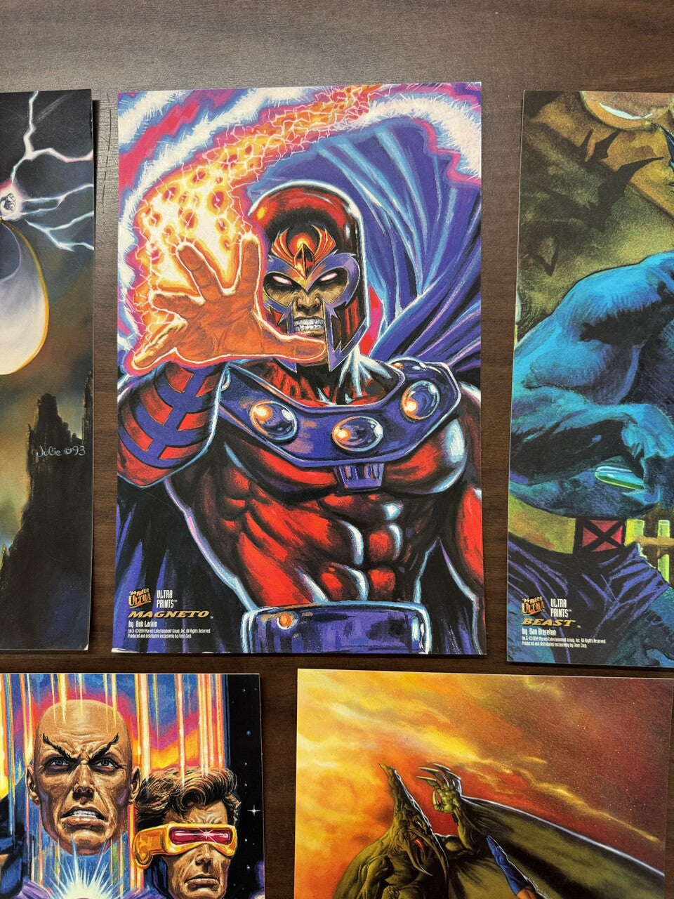 1994 Fleer Ultra X-Men Complete Card Set (150) + Box Toppers (5) NM