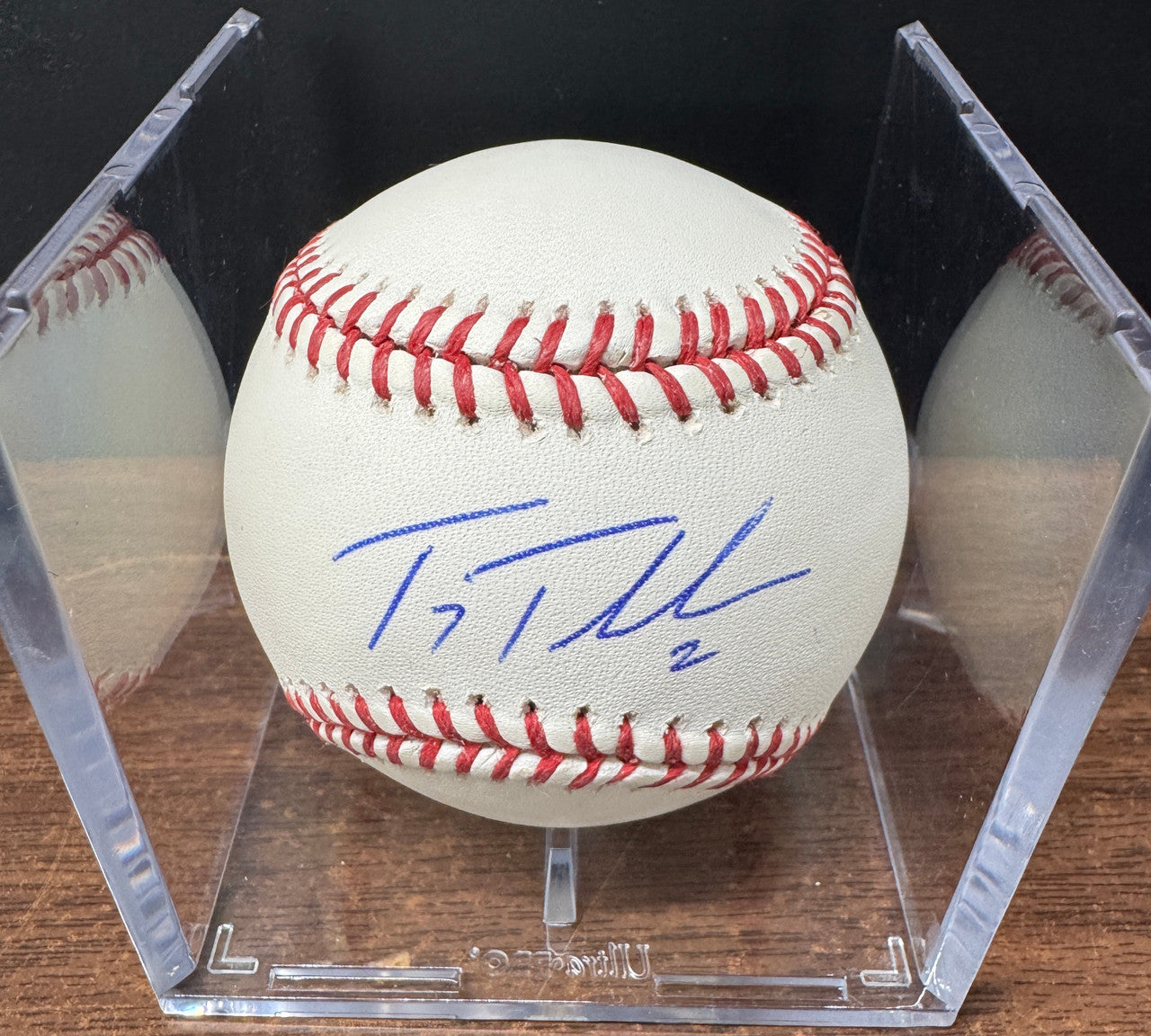Troy Tulowitzki Signed Autographed Rawlings OML Baseball JSA *890