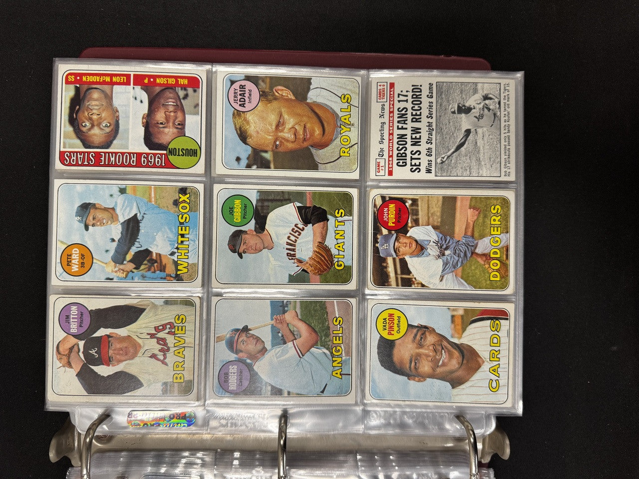 1969 Topps Baseball Complete Set (664) VG-VG/EX Overall Jackson RC PSA 6