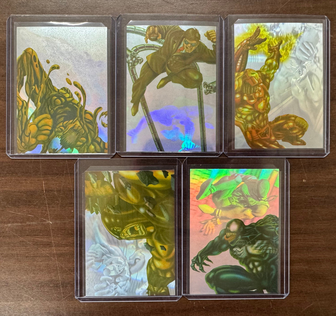 1995 Fleer Ultra Spider-Man Holoblast Partial Set (5) NM