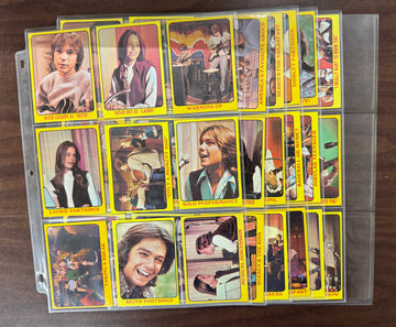 1971 Topps Partridge Family Yellow Border Complete Card Set (55) NM