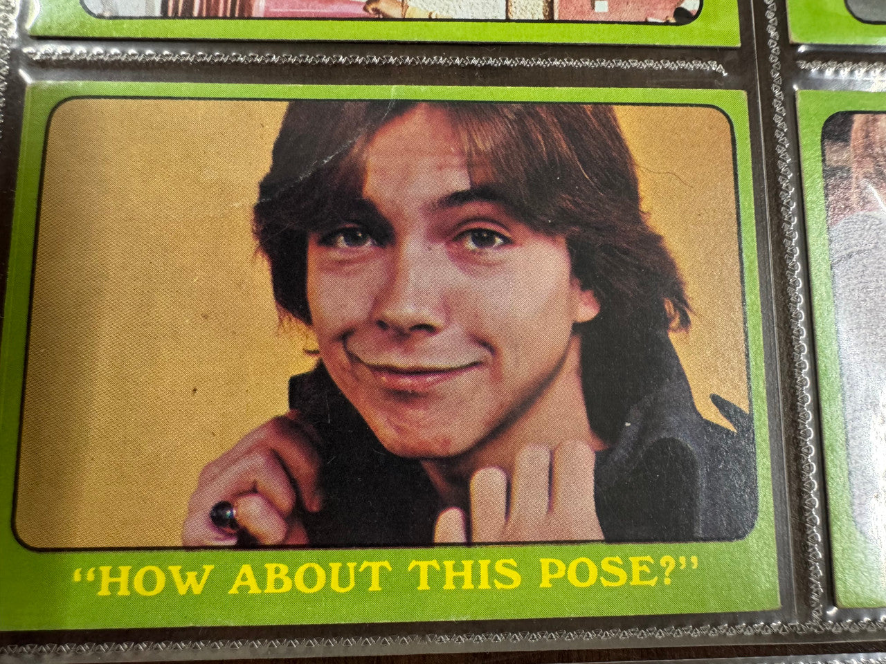 1971 Topps Partridge Family Green Border Complete Card Set (88) EX