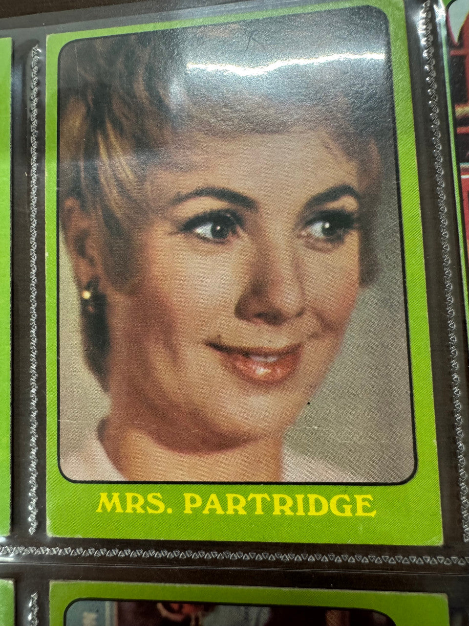 1971 Topps Partridge Family Green Border Complete Card Set (88) EX