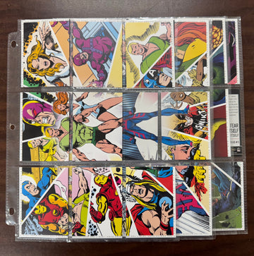 2011 Rittenhouse Marvel Universe Partial Set (80/90) NM
