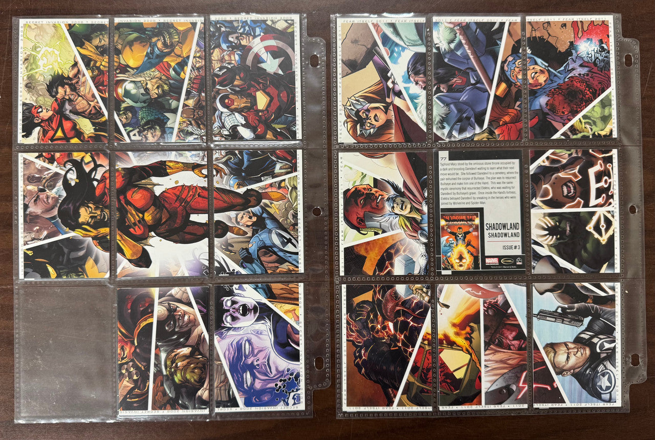 2011 Rittenhouse Marvel Universe Partial Set (80/90) NM