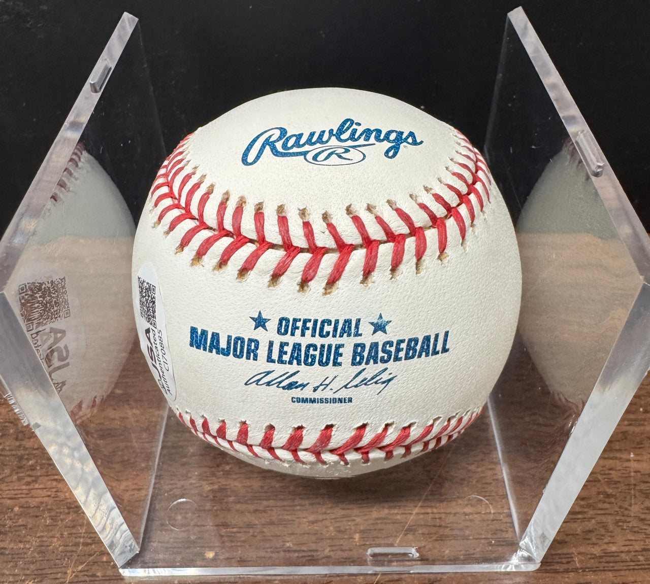 Justin Upton Signed Autographed Rawlings OML Baseball JSA *885