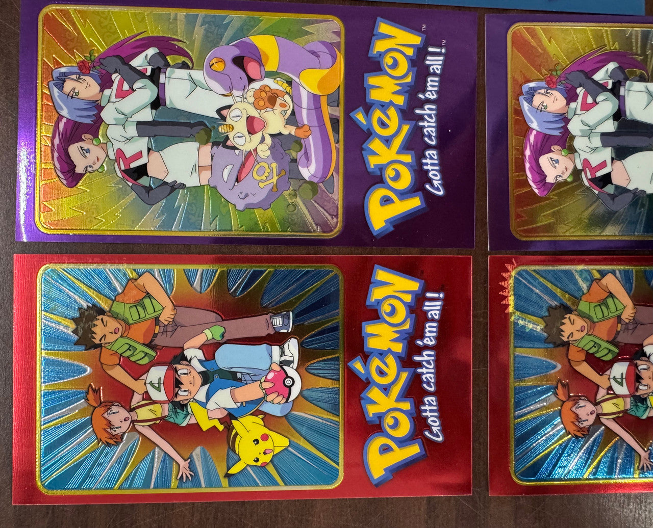 2000 Topps Pokemon Series 2 Box Topper Lot (5) VG