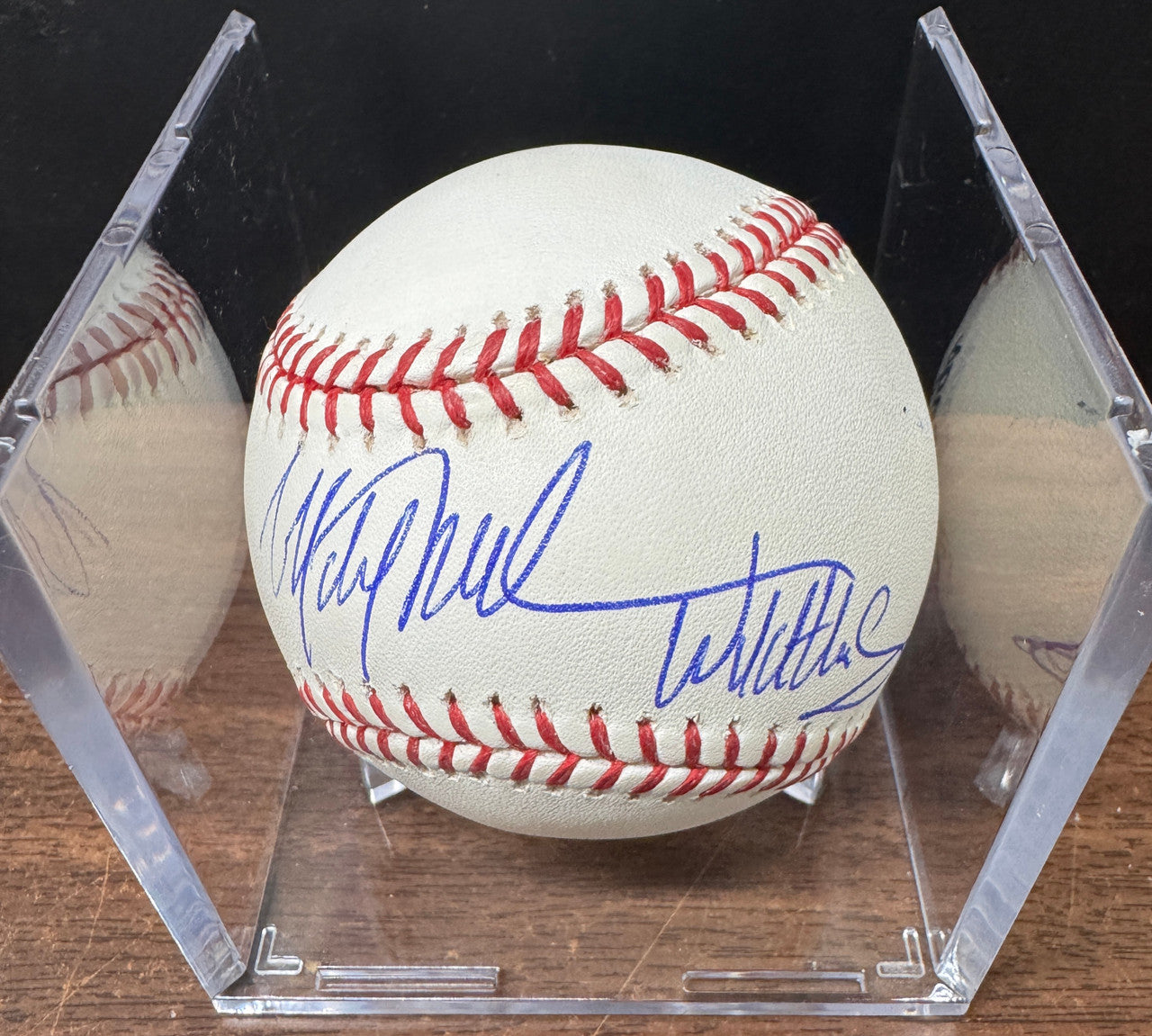 Mitch "Wild Thing" Williams Signed Autographed Rawlings OML Baseball JSA *861