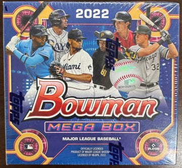 2022 Bowman Baseball Mega Box Factory Sealed