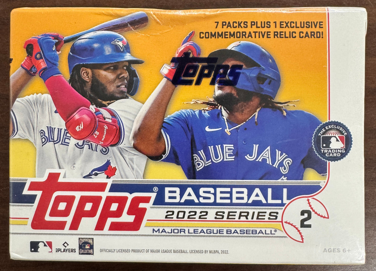 2022 Topps Baseball Series 2 Blaster Box Factory Sealed