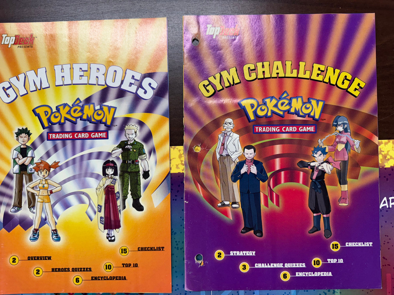 Vintage Pokemon TCG League Items Lot, Playmat, Guide, Badge Book