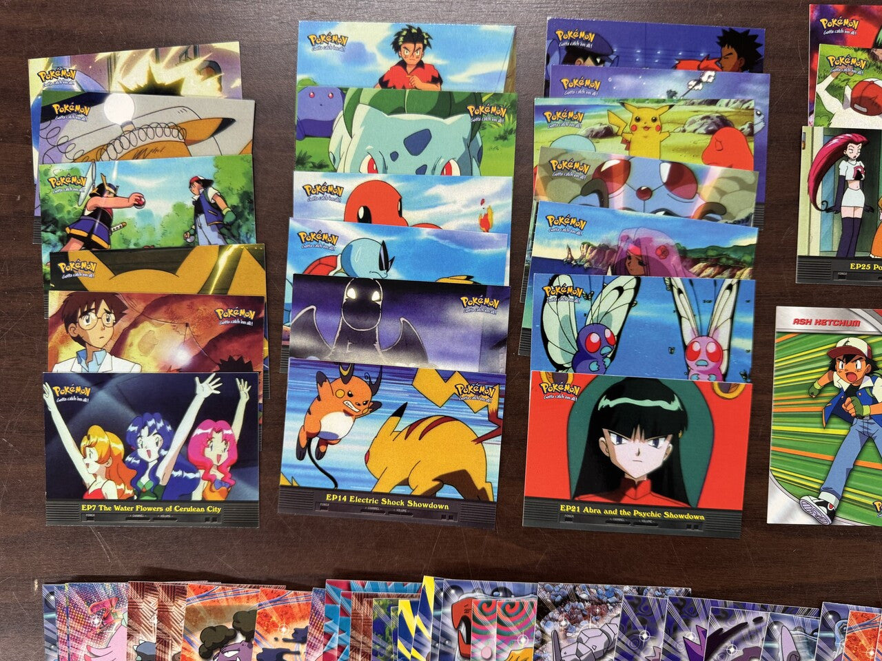 2000 Topps Series 2 Pokemon TV Series Blue Logo Complete Set (72) NM