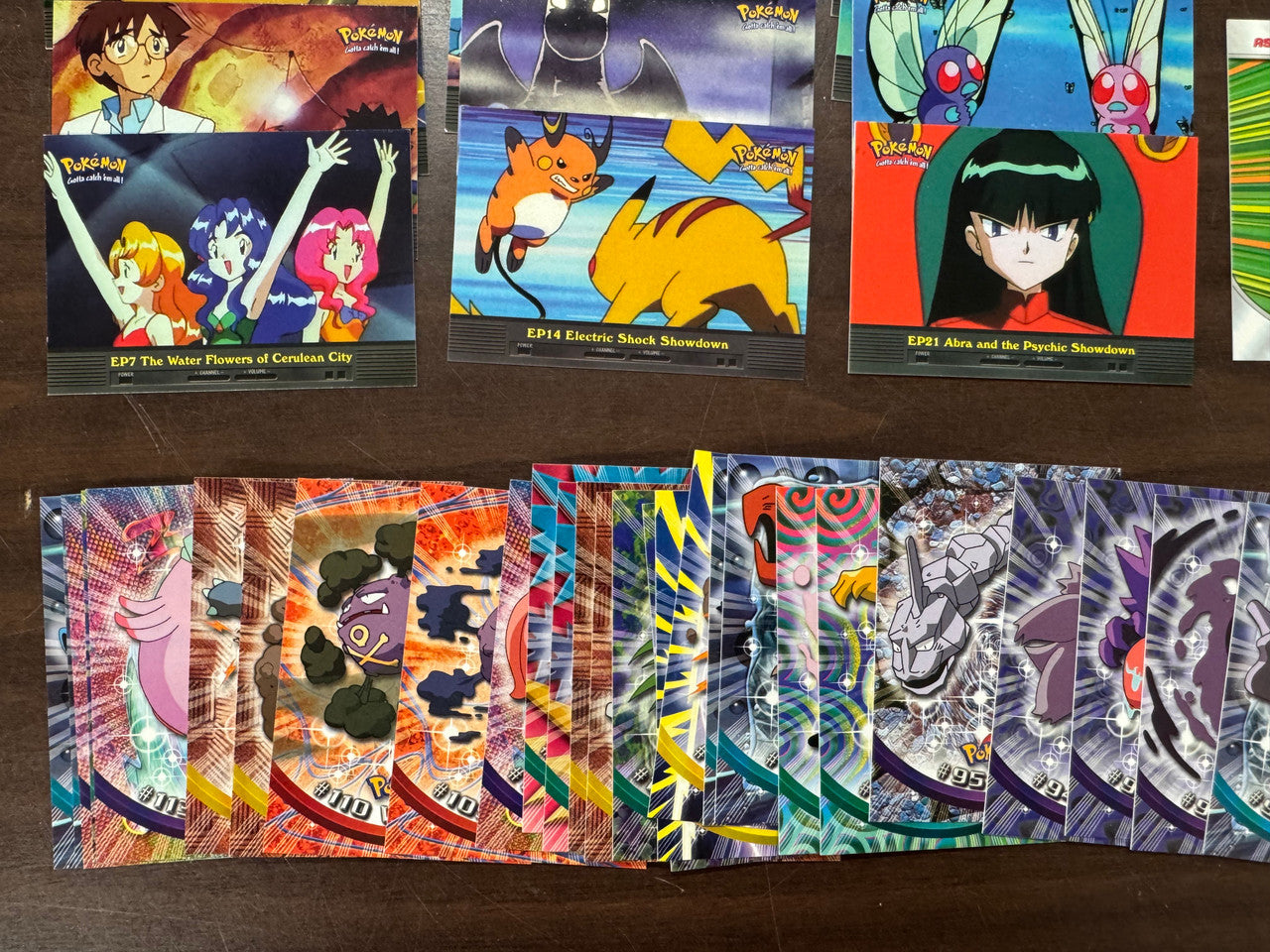 2000 Topps Series 2 Pokemon TV Series Blue Logo Complete Set (72) NM