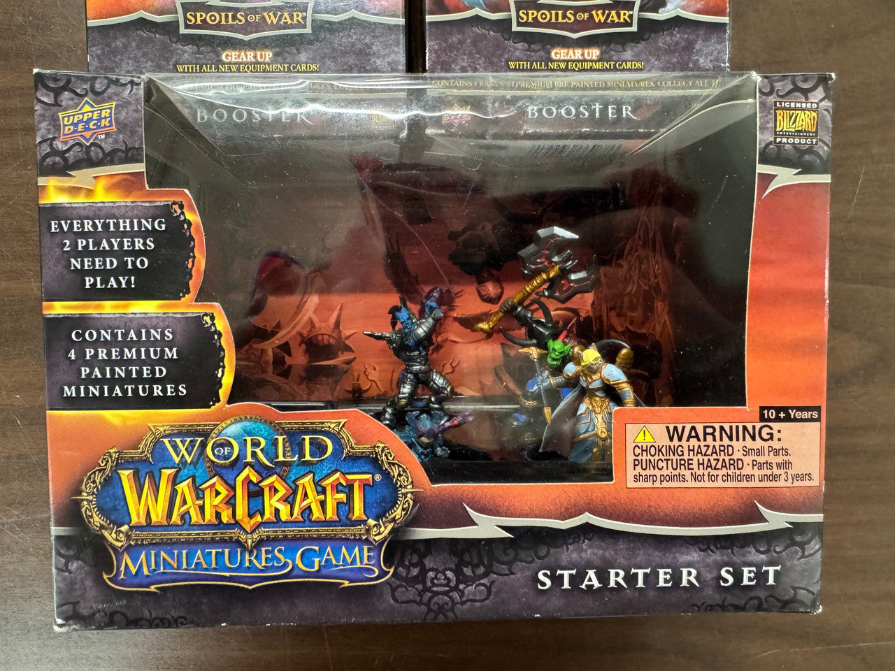 2008 Upper Deck World of Warcraft Miniatures Game Lot